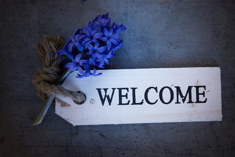 bienvenido jacinto flor